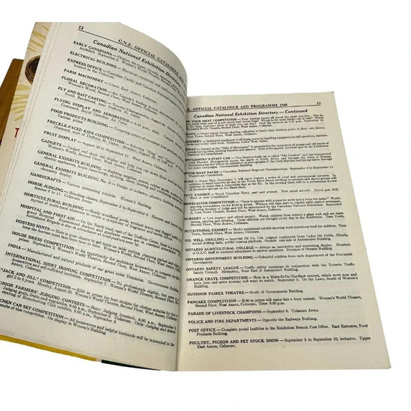 Canadian National Exhibition CNE 1948 Official Souvenir  Catalogue Program - Picture 8 of 12